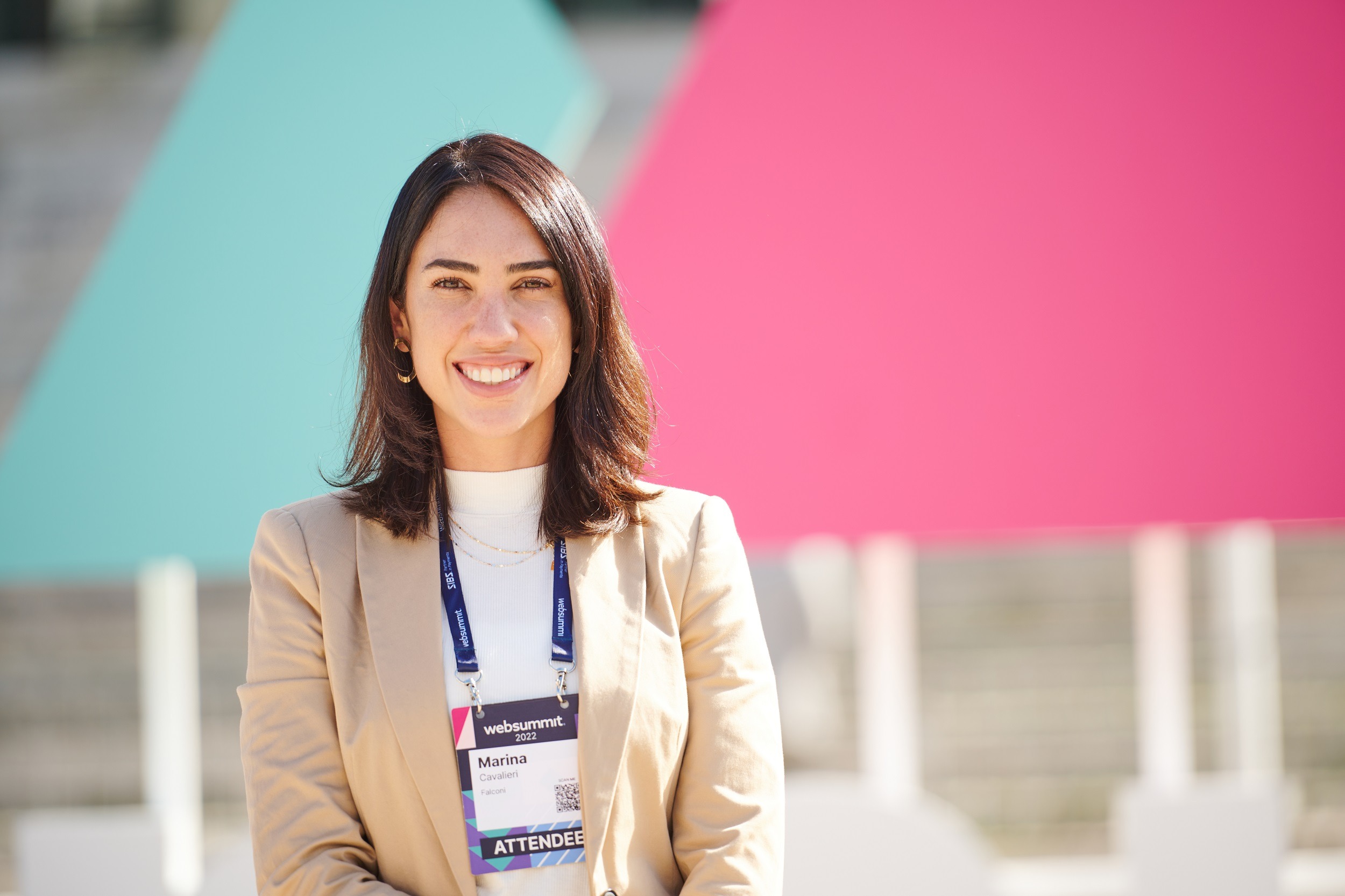 Marina Cavalieri, Diretora de Produto da Falconi, no Web Summit Lisboa