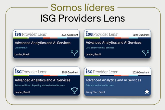 Selos ISG Providers Lens concedidos à Falconi